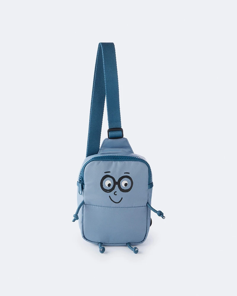 Toddler Character Sling Bag - Blue