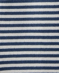 Baby Organic Cotton Waffle Knit Romper in Stripes
