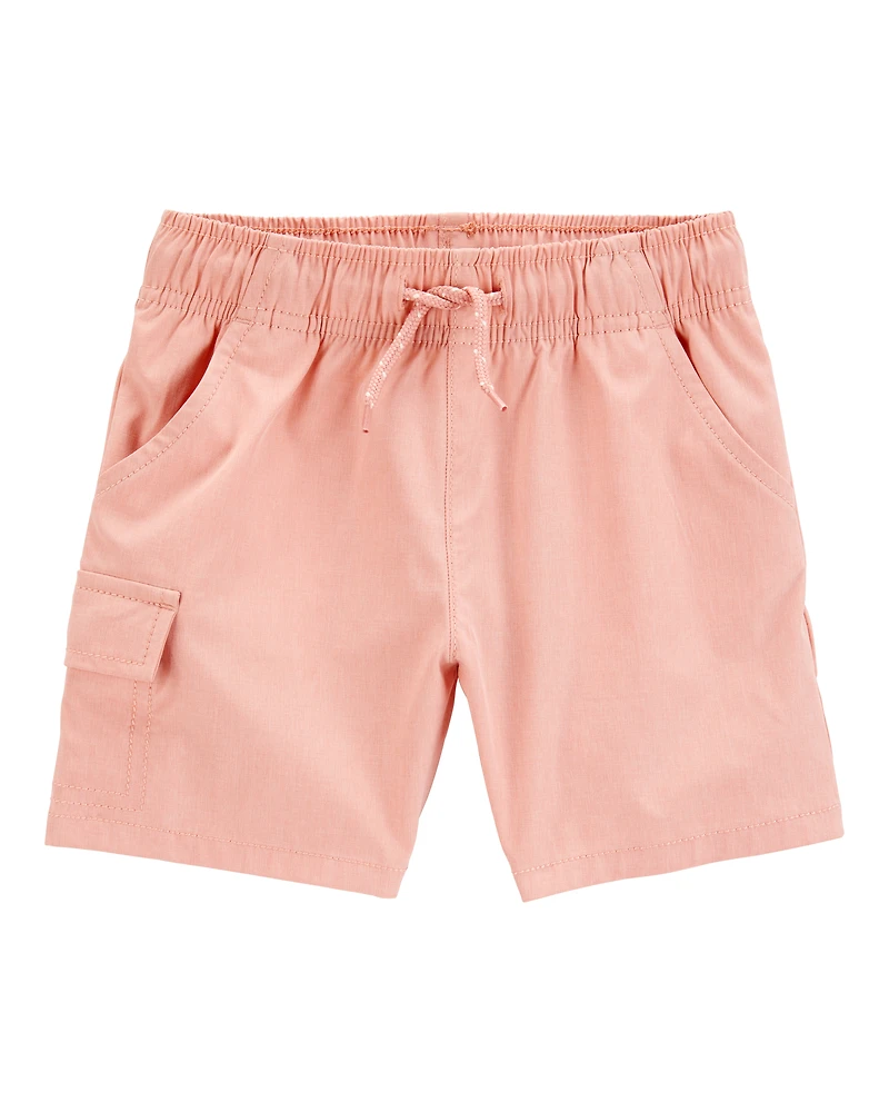 Toddler Boy Everyday Quick Dry Shorts - Pink
