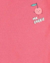 Baby 4-Piece Cherry Cotton Pajamas