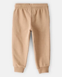 Toddler Boy French Terry Jogger - Tan