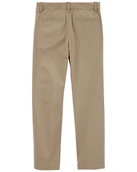Kid Flat-Front Pants