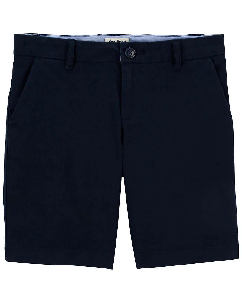 Girls Stretch Chino Shorts