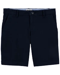 Girls Stretch Chino Shorts