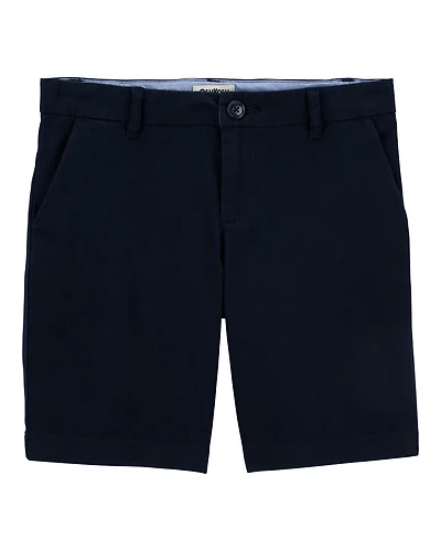 Girls Stretch Chino Shorts