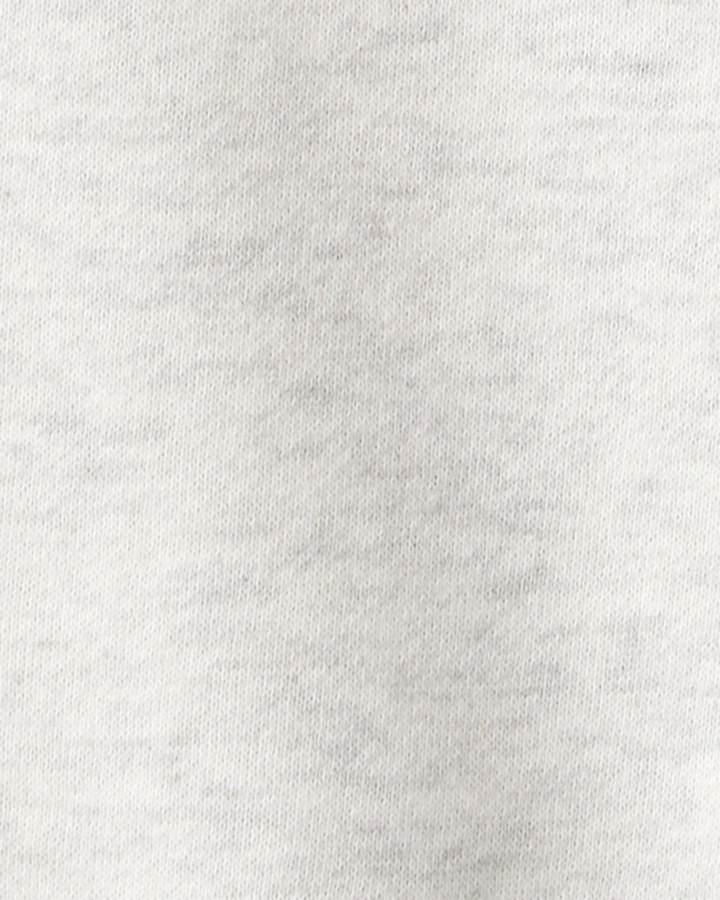 Toddler Girl Cotton Joggers - Grey
