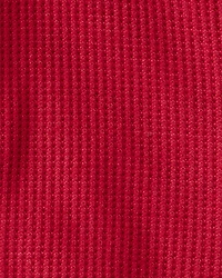 Baby Holiday Red PurelySoft Long-Sleeve Sleep & Play Pajamas - Red
