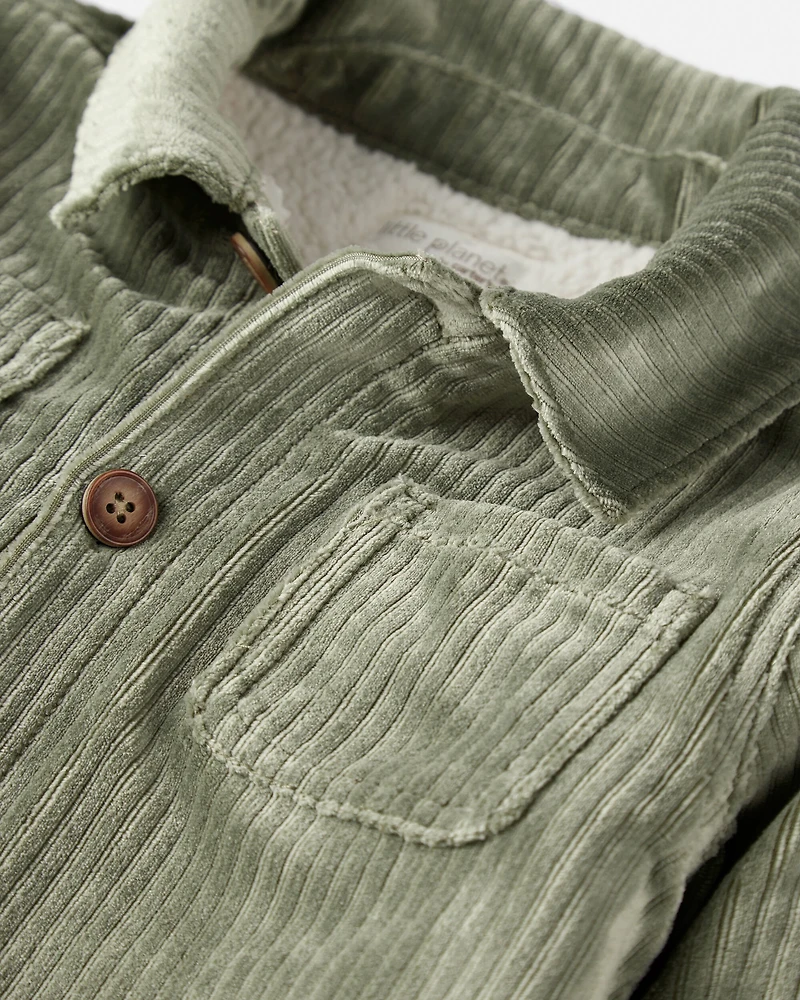 Toddler Boy Recycled Velour Jacket