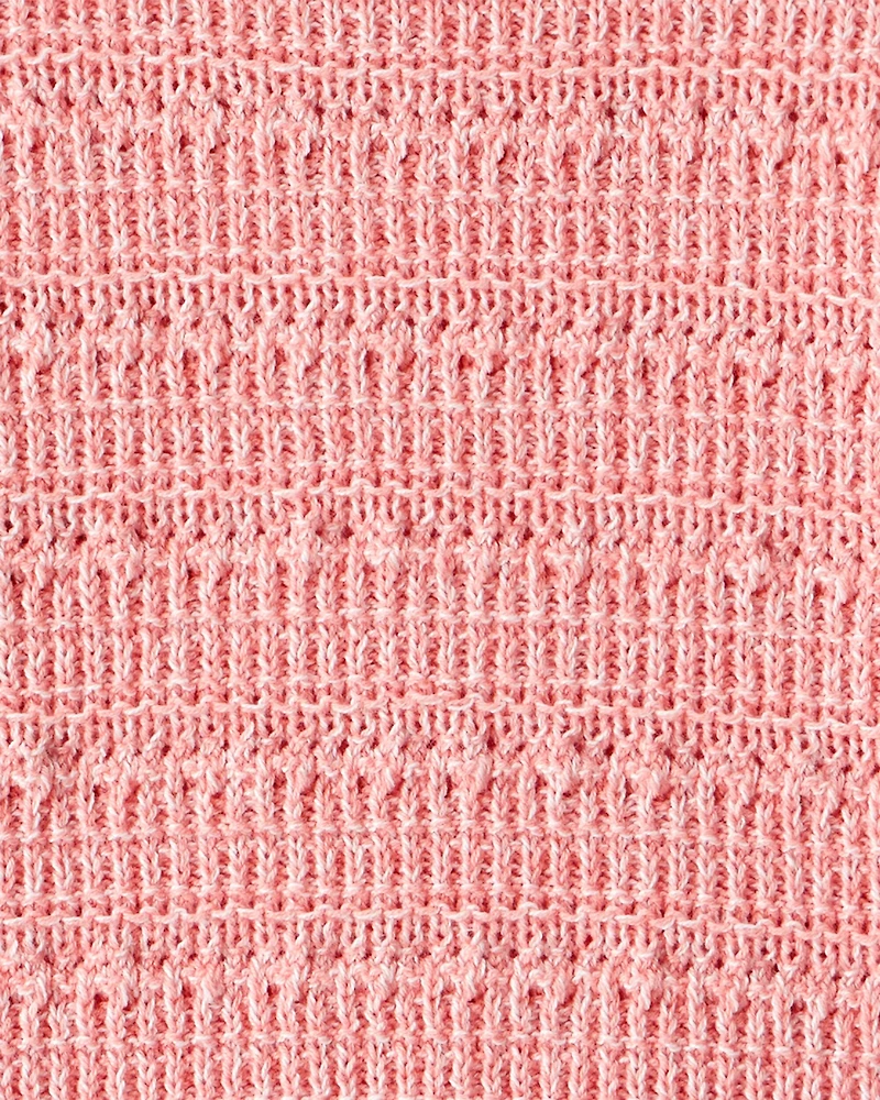 Toddler Girl Long-Sleeve Sweater - Pink