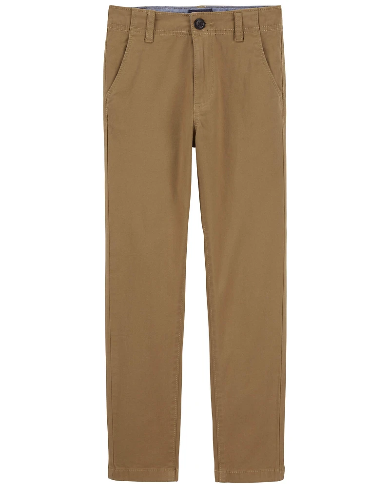 Kid Skinny Fit Tapered Chino Pants