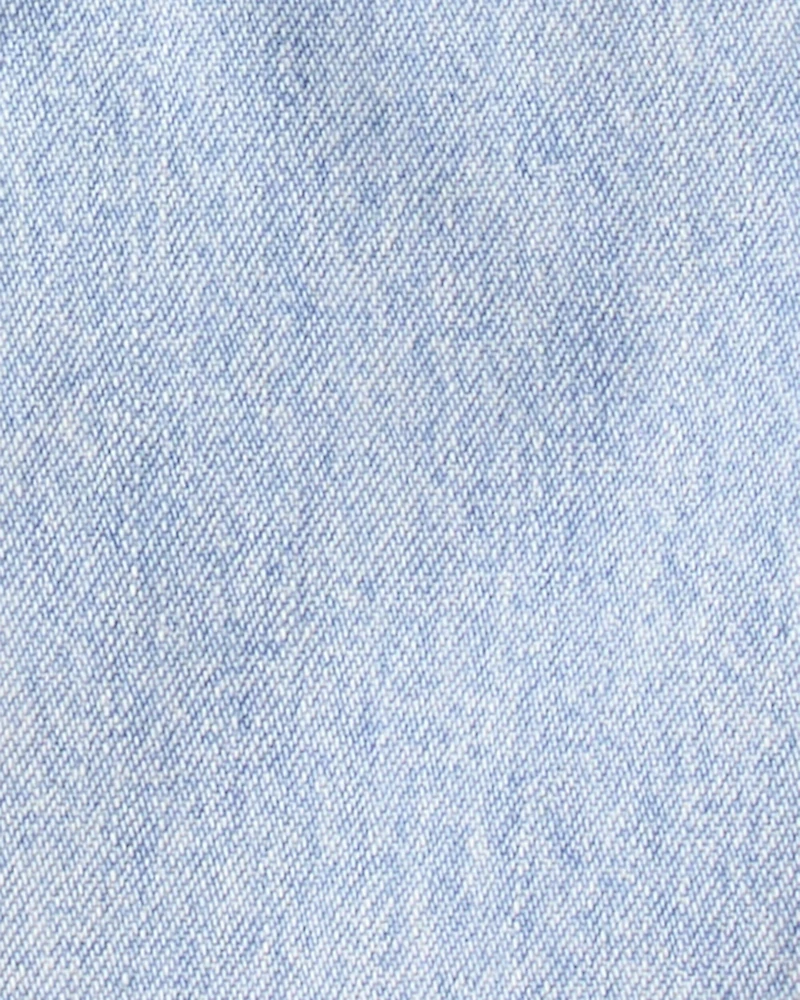 Baby Boy Denim Fashion Jacket - Rain Wash