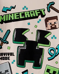 Boys Minecraft® Short-Sleeve Graphic Tee - Tan