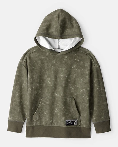 Boys French Terry Acid Wash Hoodie