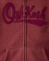 Boys DayDream Fleece Jacket - Red