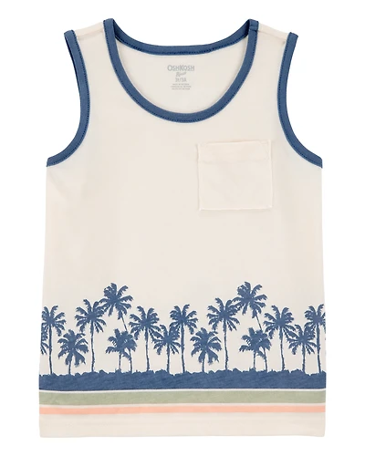 Toddler Palm Tree Print Tank