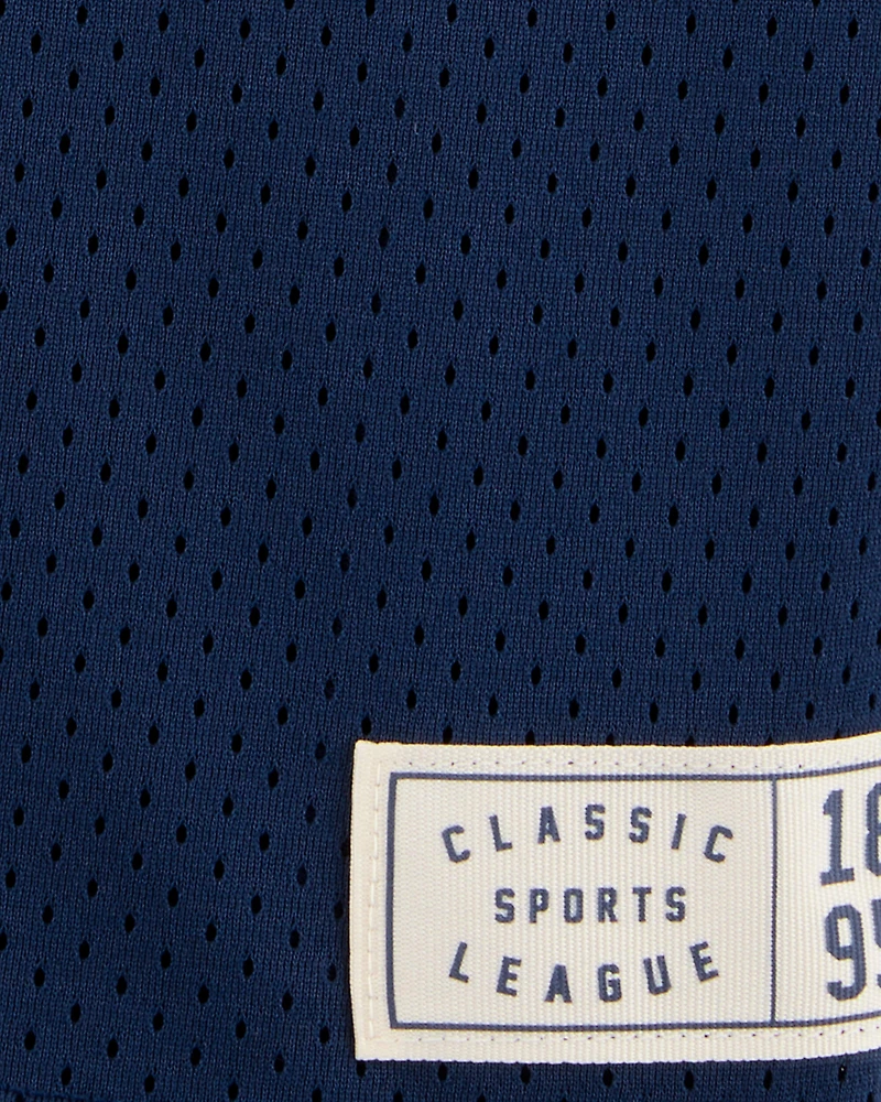 Kid Active Mesh Tank - Blue
