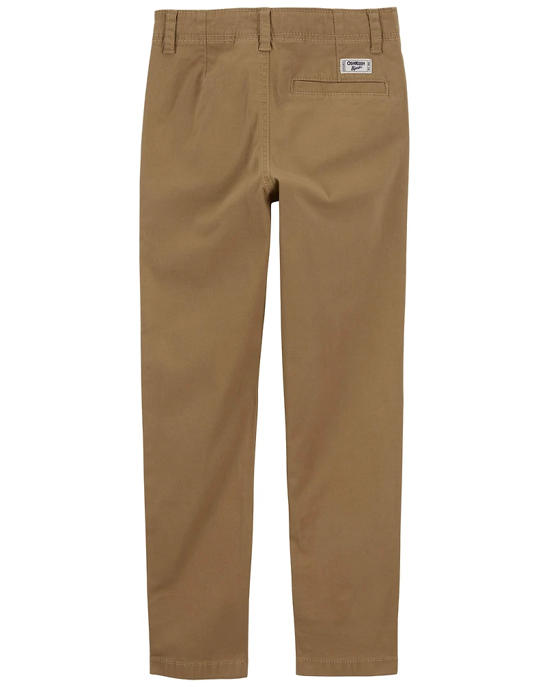 Kid Skinny Fit Tapered Chino Pants