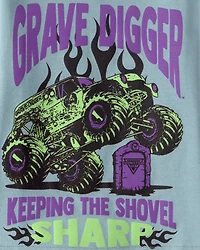 Toddler Boy Monster Jam™ Grave Digger Short-Sleeve Graphic Tee - Blue