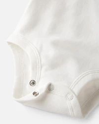 Baby 3-Pack Organic Cotton Rib Bodysuits