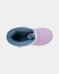Toddler Girl Ombre Snow Boots - Blue/Purple