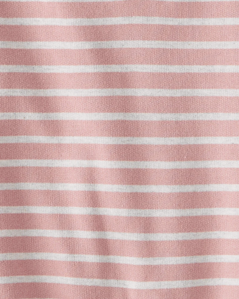 Baby Boy Striped Organic Cotton Jumpsuit
