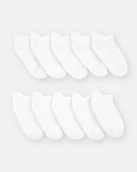 Toddler 10-Pack No Show Socks