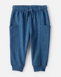 Baby Boy DayDream Fleece Football Long-Sleeve Tee & Pant Set