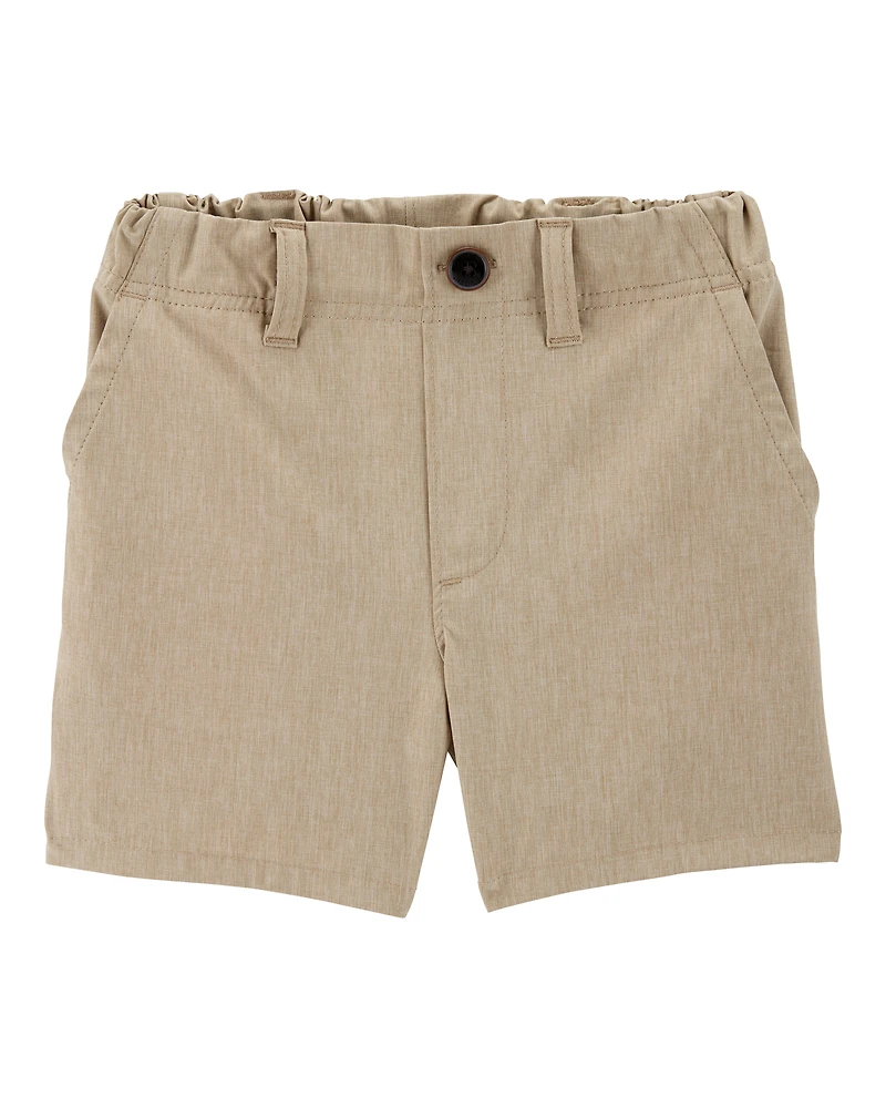 Toddler Boy Active Pull-On Uniform Shorts