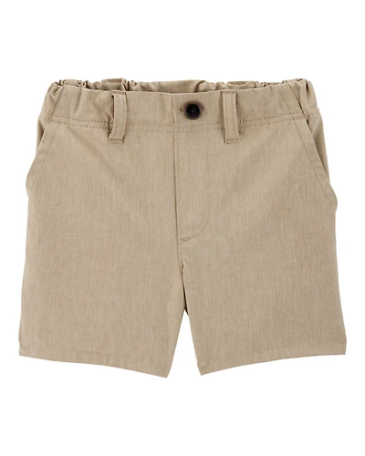 Toddler Boy Active Pull-On Uniform Shorts