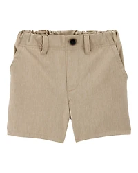 Toddler Boy Active Pull-On Uniform Shorts