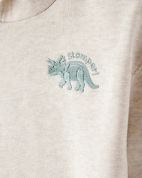 Toddler Boy Dinosaur Print Long-Sleeve Tee & Pant Set