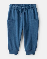 Baby Boy DayDream Fleece Football Long-Sleeve Tee & Pant Set