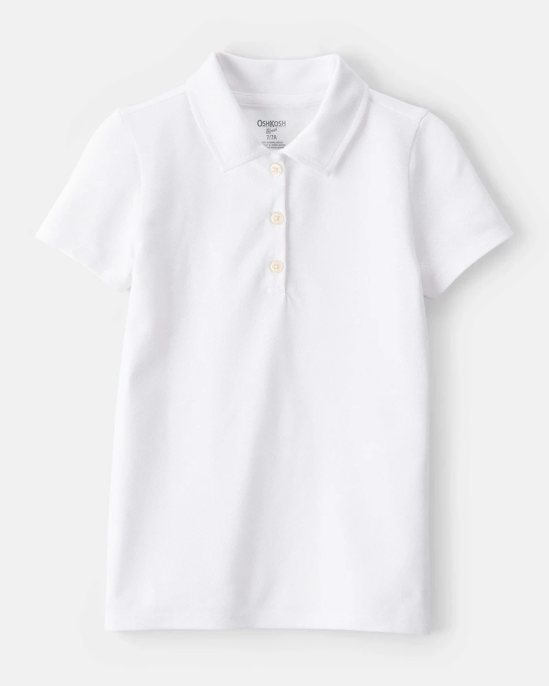 Kid -Pack Pique Uniform Polo Shirts