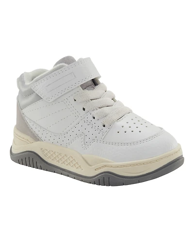 Toddler Casual Easy On High-Top Sneakers - Grey
