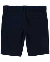 Girls Stretch Chino Shorts