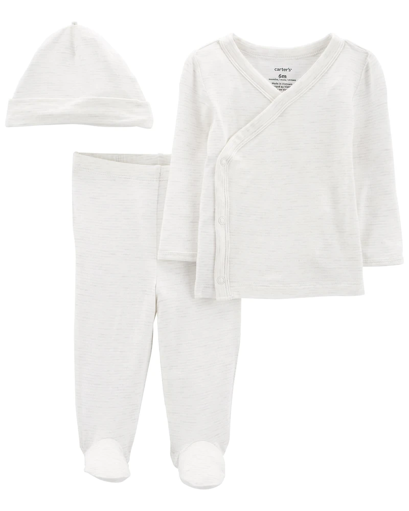 Baby 3-Piece PurelySoft Side-Snap Set
