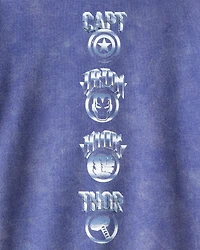 Boys ©Marvel Long-Sleeve Hoodie - Blue