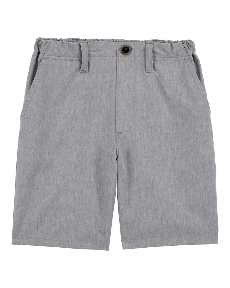 Boys Active Pull-On Uniform Shorts