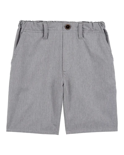 Boys Active Pull-On Uniform Shorts