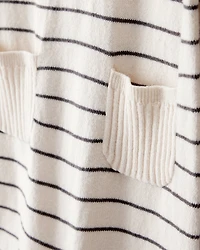 Baby Boy Striped Cotton Long-Sleeve Jumpsuit