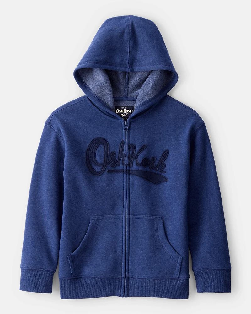 Boys 2-Piece Daydream Fleece Zip Jacket & Joggers Set - Blue