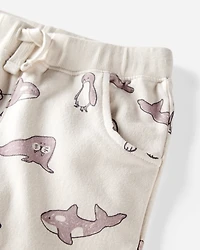 Baby 2-Piece Set Made with Organic Cotton in Artic Friends Print