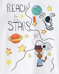 Toddler Boys & Girls Clubs 'Reach for the Stars' Short-Sleeve Tee