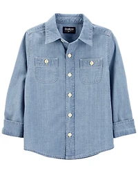 Toddler Chambray Button-Front Shirt