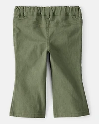 Baby Girl Cotton Flare Pants