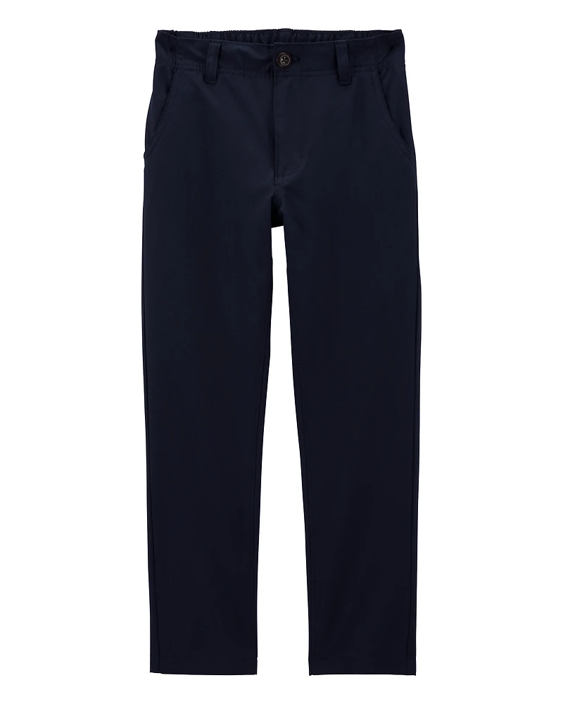 Boys Active Pull-On Uniform Pants - Navy