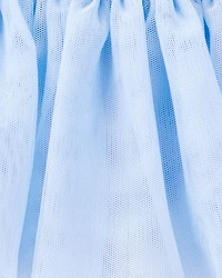Baby Princess Era Bodysuit & Tutu Pant Set - Blue/White