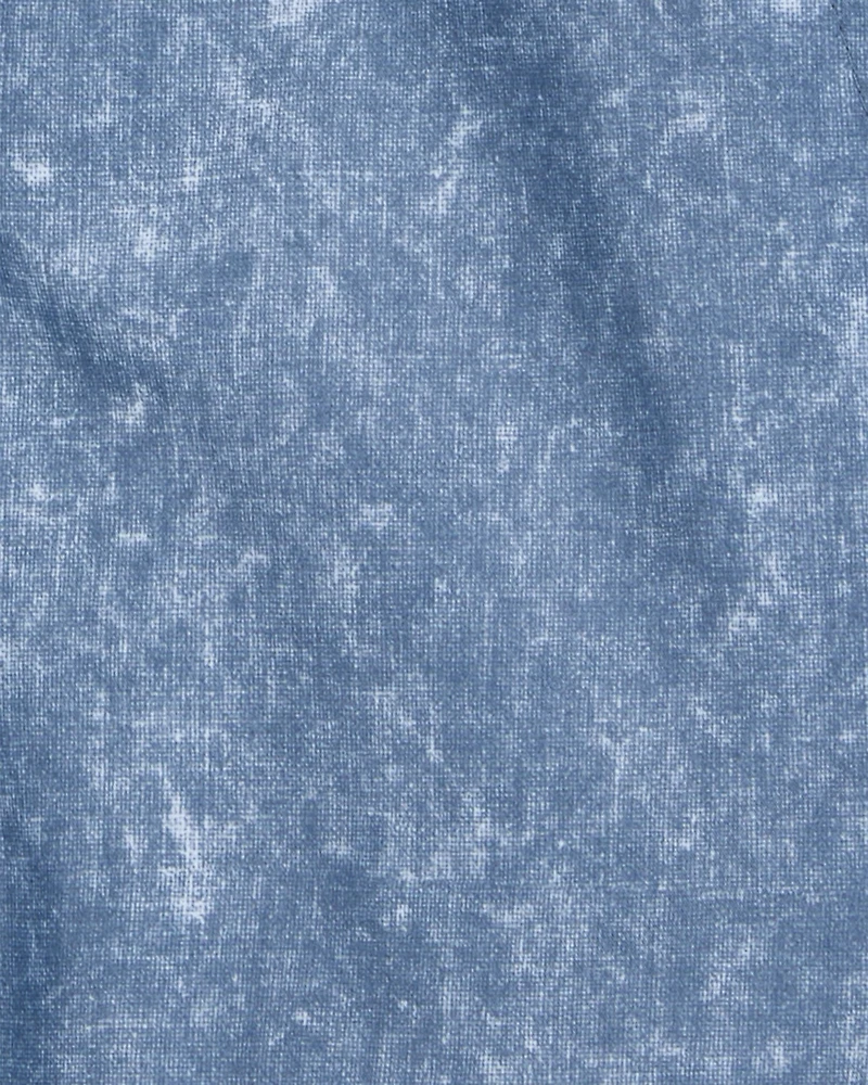 Boys Fleece-Lined Midweight Jacket - Blue