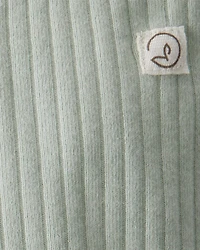 Baby Girl 2-Pack Organic Cotton Rib Leggings