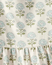 Toddler Organic Cotton Floral-Print Dress